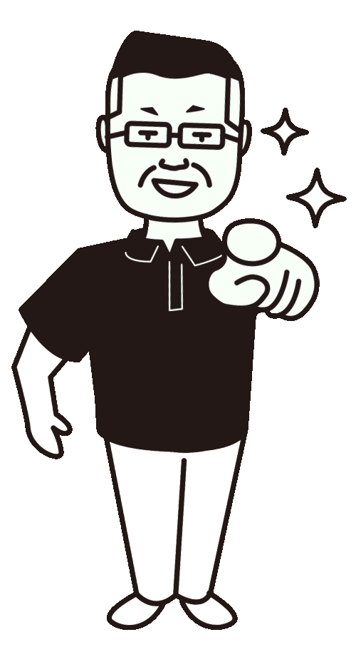 案内キャラクター小峰氏